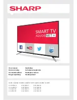 Preview for 1 page of Sharp LC-32CFE6131E User Manual