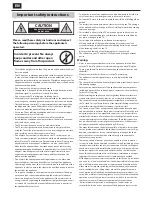 Preview for 4 page of Sharp LC-32CFE6131E User Manual