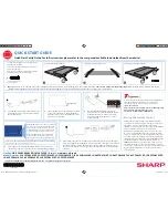 Sharp LC-32CFG6241KF Quick Start Manual preview