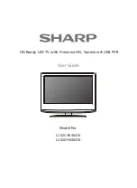 Sharp LC-32CHE4041K User Manual preview