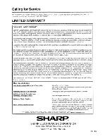 Preview for 56 page of Sharp LC-32D42U Operation Manual