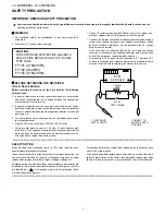 Предварительный просмотр 2 страницы Sharp LC-32D65E Service Manual