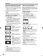 Предварительный просмотр 20 страницы Sharp LC 32DV27UT Operation Manual