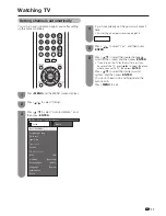 Предварительный просмотр 19 страницы Sharp LC-32G100H Operation Manual