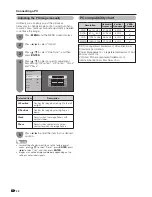 Предварительный просмотр 42 страницы Sharp LC-32G100H Operation Manual