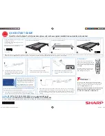 Sharp LC-32HG5241K Quick Start Manual preview