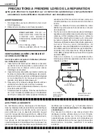 Предварительный просмотр 4 страницы Sharp LC-32HT1U Service Manual