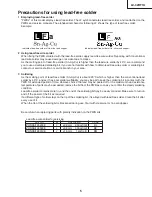 Предварительный просмотр 5 страницы Sharp LC-32HT1U Service Manual