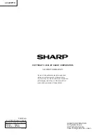 Preview for 61 page of Sharp LC-32HT1U Service Manual