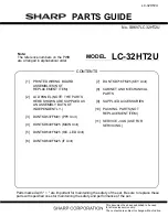 Предварительный просмотр 119 страницы Sharp LC-32HT2U Service Manual