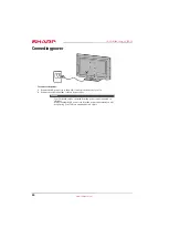 Предварительный просмотр 38 страницы Sharp LC-32LB150U User Manual