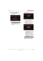 Предварительный просмотр 41 страницы Sharp LC-32LB150U User Manual