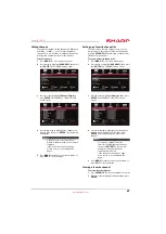 Предварительный просмотр 51 страницы Sharp LC-32LB150U User Manual