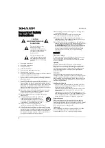 Предварительный просмотр 7 страницы Sharp LC-32LB261U User Manual