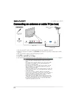 Preview for 23 page of Sharp LC-32LB261U User Manual