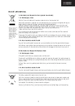 Preview for 7 page of Sharp LC-32LD145K Service Manual