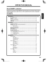 Sharp LC-32LE175H Operation Manual предпросмотр