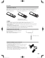 Предварительный просмотр 13 страницы Sharp LC-32LE175H Operation Manual