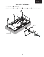 Предварительный просмотр 11 страницы Sharp LC-32LE210 Service Manual