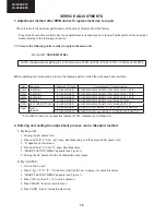 Предварительный просмотр 16 страницы Sharp LC-32LE210 Service Manual