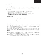 Предварительный просмотр 25 страницы Sharp LC-32LE210 Service Manual