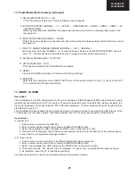 Предварительный просмотр 27 страницы Sharp LC-32LE210 Service Manual