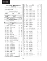 Предварительный просмотр 82 страницы Sharp LC-32LE210 Service Manual