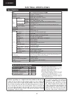 Preview for 2 page of Sharp LC-32LE225E Service Manual