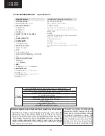 Preview for 6 page of Sharp LC-32LE240E Service Manual