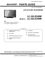 Preview for 55 page of Sharp LC-32LE240M Service Manual