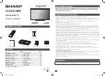 Предварительный просмотр 1 страницы Sharp LC-32LE260M Operation Manual