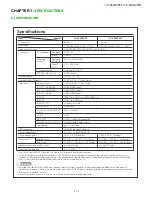 Preview for 5 page of Sharp LC-32LE265T Service Manual