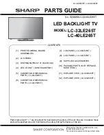 Preview for 66 page of Sharp LC-32LE265T Service Manual