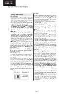 Предварительный просмотр 14 страницы Sharp LC-32LE510E Service Manual