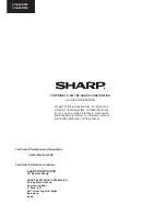 Предварительный просмотр 122 страницы Sharp LC-32LE510E Service Manual