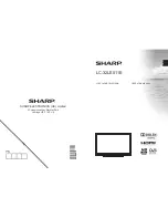 Предварительный просмотр 1 страницы Sharp LC-32LE511E Operation Manual