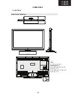 Предварительный просмотр 19 страницы Sharp LC-32LE511E Service Manual