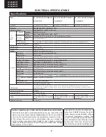 Preview for 2 page of Sharp LC-32LE631E Service Manual