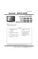 Предварительный просмотр 61 страницы Sharp LC-32M400M-BK Service Manual