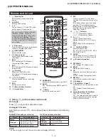 Предварительный просмотр 5 страницы Sharp lc-32rd8 Service Manual