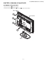 Предварительный просмотр 9 страницы Sharp lc-32rd8 Service Manual