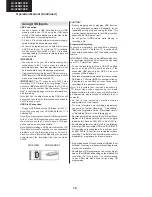 Предварительный просмотр 14 страницы Sharp LC-32SH130E Service Manual