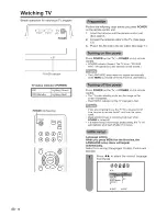 Предварительный просмотр 15 страницы Sharp LC 32SH20U - 32" LCD TV Operation Manual