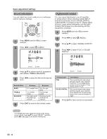 Предварительный просмотр 23 страницы Sharp LC 32SH20U - 32" LCD TV Operation Manual