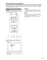 Предварительный просмотр 24 страницы Sharp LC 32SH20U - 32" LCD TV Operation Manual