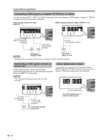 Предварительный просмотр 25 страницы Sharp LC 32SH20U - 32" LCD TV Operation Manual