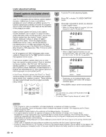 Предварительный просмотр 31 страницы Sharp LC 32SH20U - 32" LCD TV Operation Manual