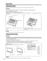 Предварительный просмотр 39 страницы Sharp LC 32SH20U - 32" LCD TV Operation Manual