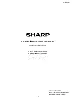 Предварительный просмотр 113 страницы Sharp LC-32SH25E Service Manual