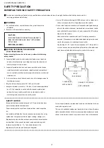 Предварительный просмотр 2 страницы Sharp LC-32SV21L Service Manual